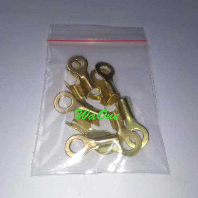 [Isi 10 Pcs] Skun Ring 6mm M6 6 mm Terminal Kabel Baut 10