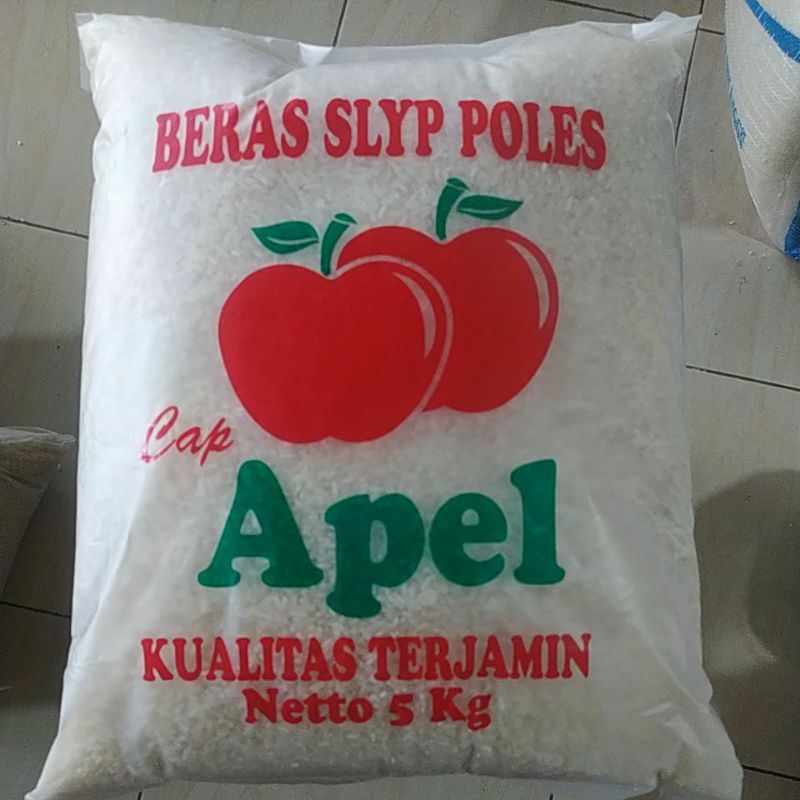

beras merk Apel