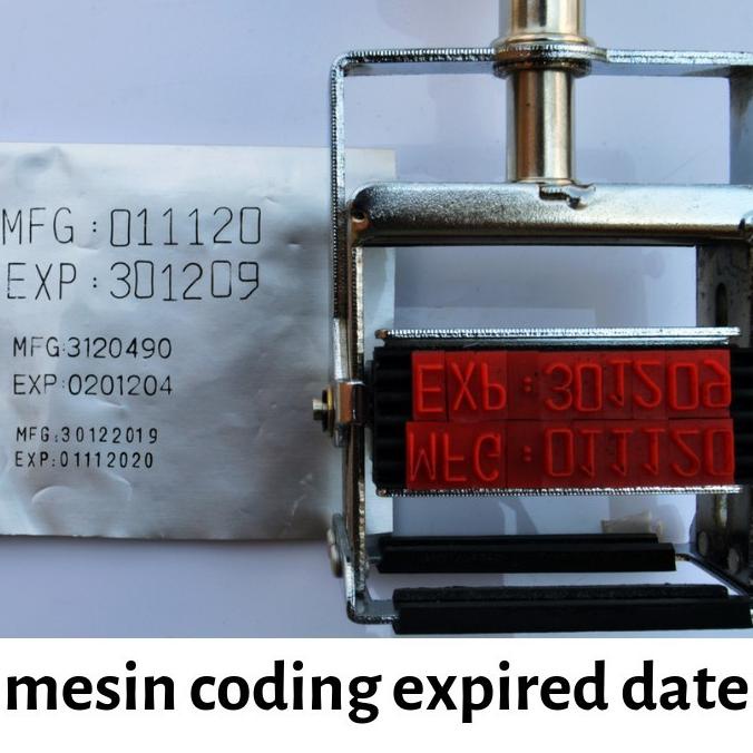 

Mesin Coding Expired Date - Stempel Manual | Nichia Stamper Shield MCBV44 Ayo Order