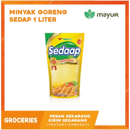 

Minyak Goreng Sedap 1 Liter