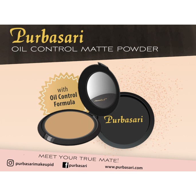 Purbasari Oil Control Matte Powder - 12g