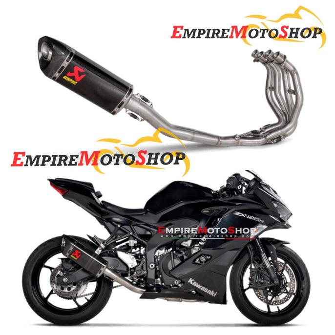 Knalpot Akrapovic Kawasaki ZX 25 R ZX25R Fullsystem Original
