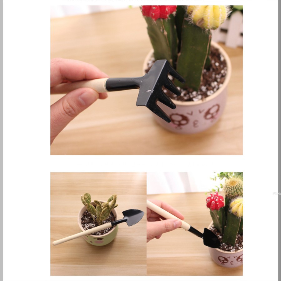 GARDEN TOOLS 3IN1 / SET ALAT BERKEBUN MINI 3IN1 / PERALATAN BERKEBUN