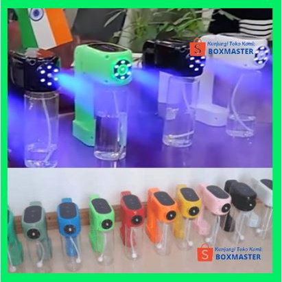 Portable Nano Spray Gun Disinfectant Hand Sprayer UV Hand Sanitizer Spray Alat Fogging Disinfectant 