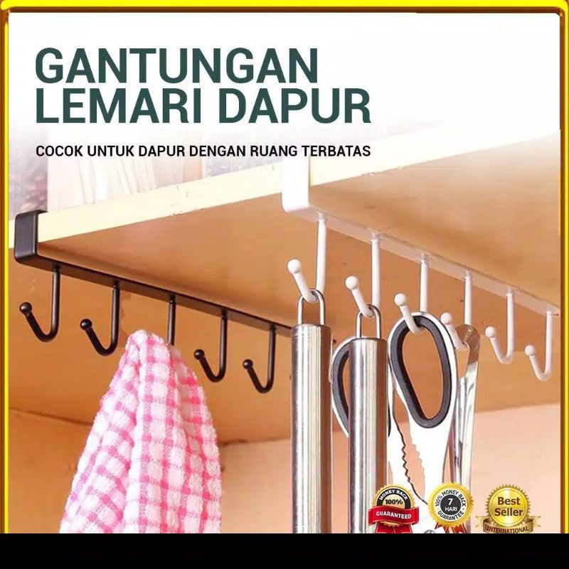 Gantungan Lemari Dapur rak dapur hanger dapur cantolan serbaguna top