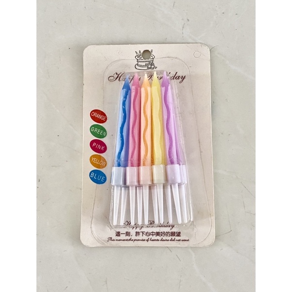 lilin ulang tahun 10pcs-1