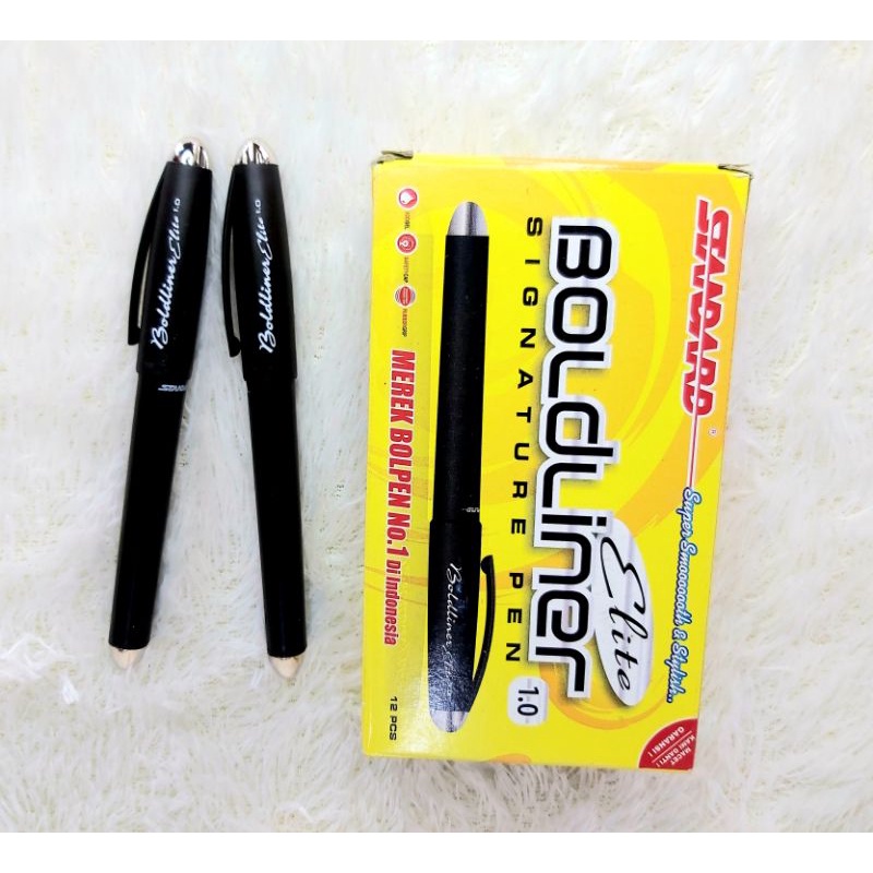 

Pen Standard Elite Boldliner 1,0Hitam