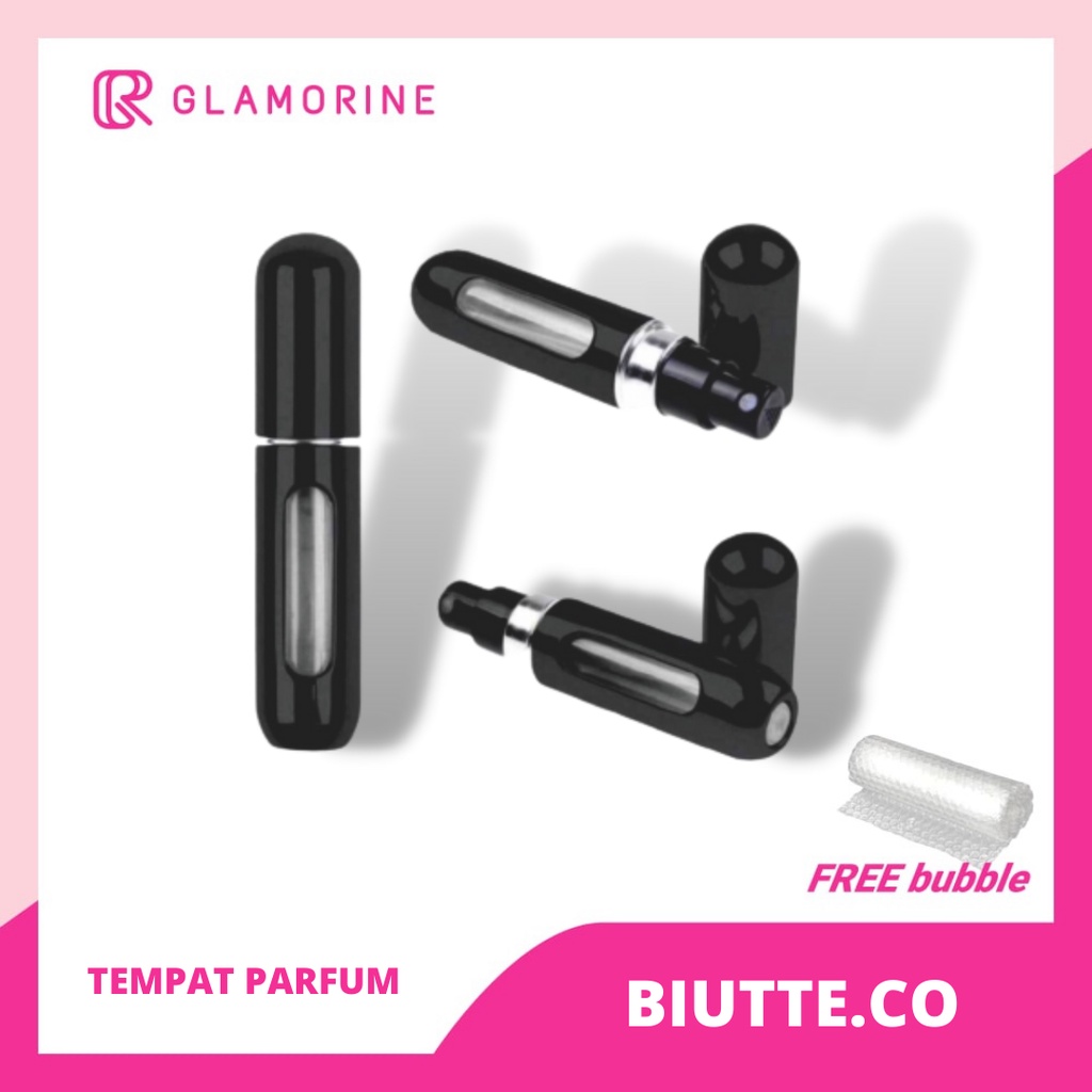 Botol Parfum Isi Ulang / Botol Parfum Travel Refillable Atomizer Spray 5ml / Botol Parfum Kosong / B