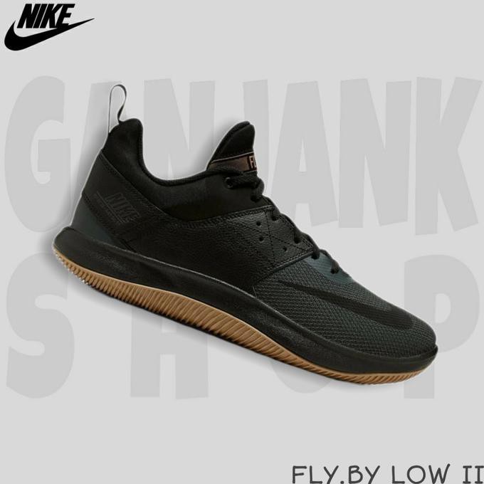 Sepatu Basket Pria Nike Fly.By Low Ii Black/Brown 100% Original Bnib Tamamart12