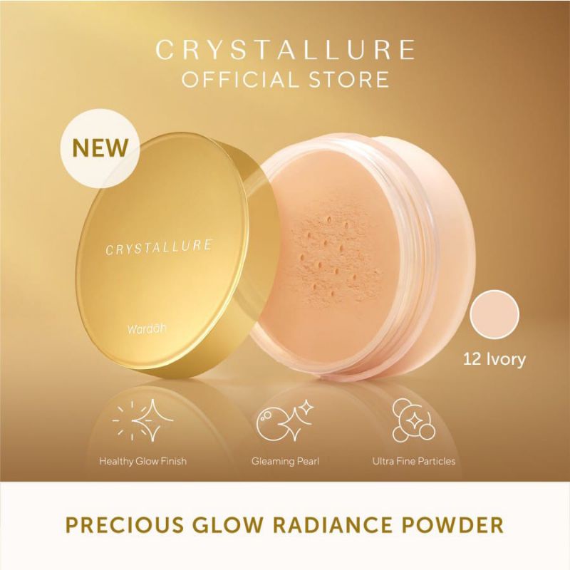 CRYSTALLURE PRECIOUS GLOW RADIANCE POWDER 18GR