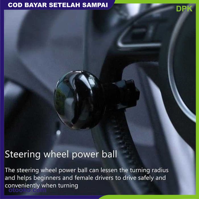 Knob Setir Mobil Steering Wheel Power Handle Ball Control