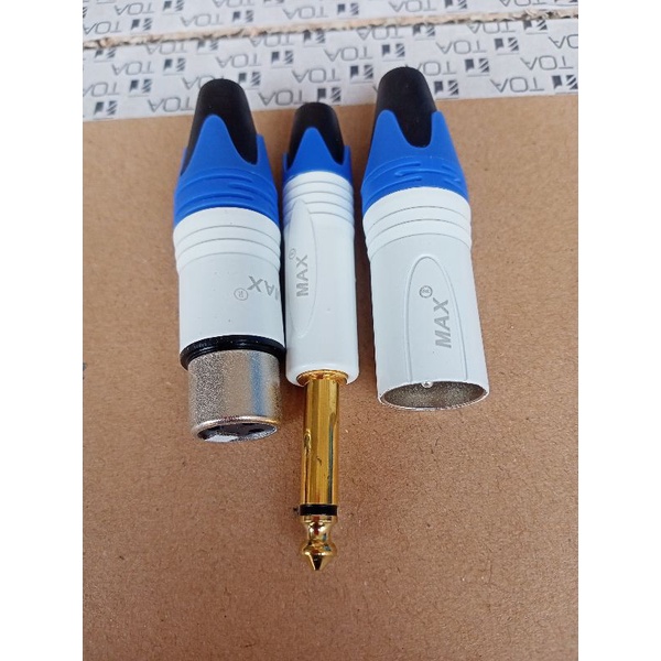 JACK MIC,JACK CANON, SOCKET CANON MAX KEMASAN