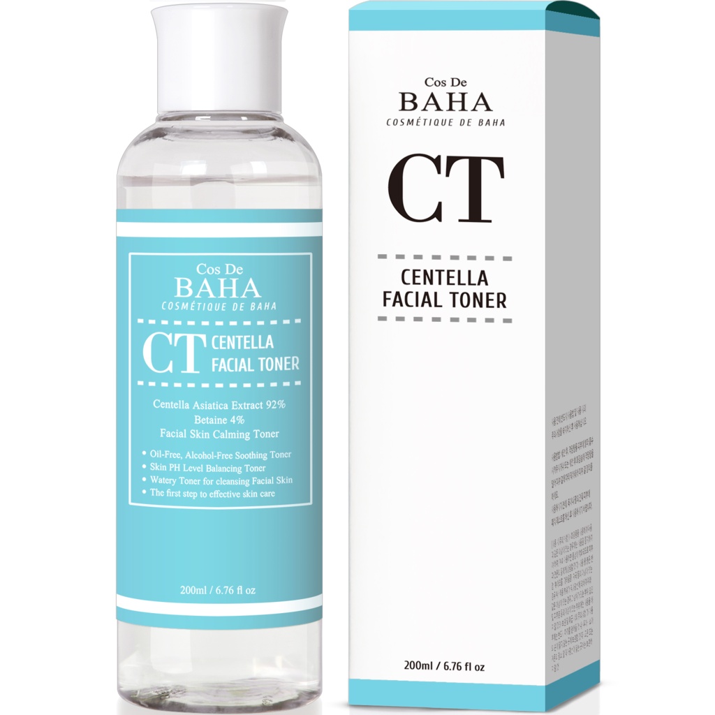 Cos De BAHA (CT) 200ml - Centella Asiatica Recovery Toner for Face - Age Spot, Skin Tone, Firming, S