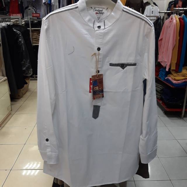Koko Kurta Cardinal/koko tangan panjang/koko terbaru/koko lebaran/