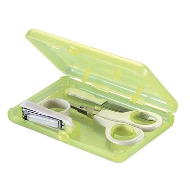 KIDSME Manicure Set | Baby Nail Clipper, Nail File, Nail Scissors | Gunting Kuku Bayi