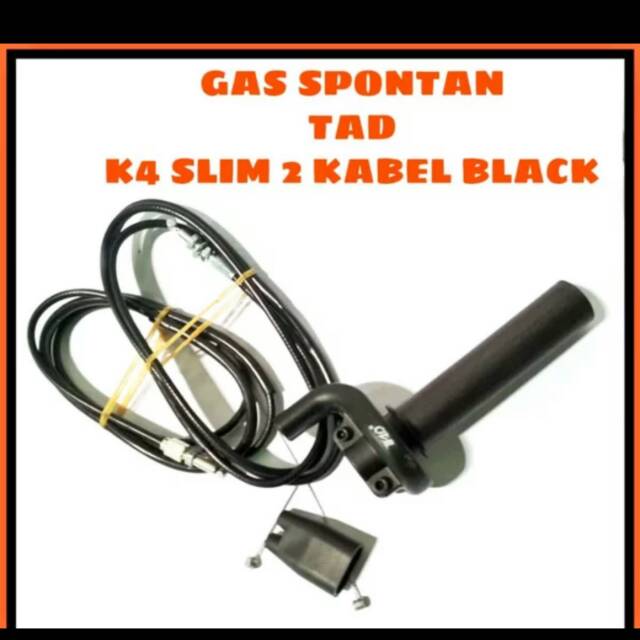 Gas spontan 2 kabel crf150 tad