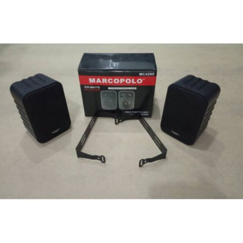 speaker monitor pasif marcopolo mc 4200.harga 2pcs