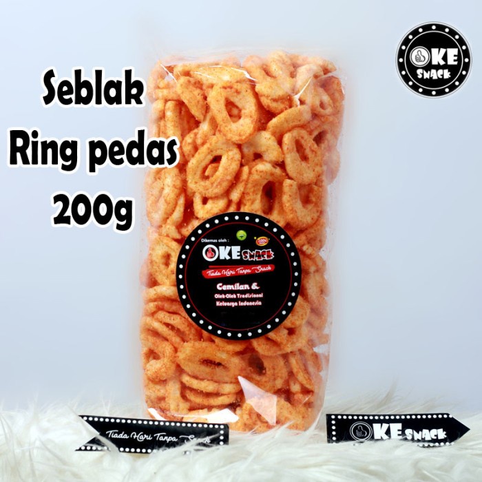 

Q121Sa Cemilan Seblak Ring Pedas 250Gr D51qs44