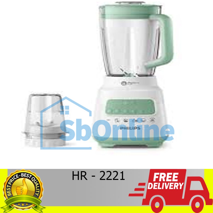 Blender Philips HR 2221 HR2221 HR-2221 Plastik 2 Liter