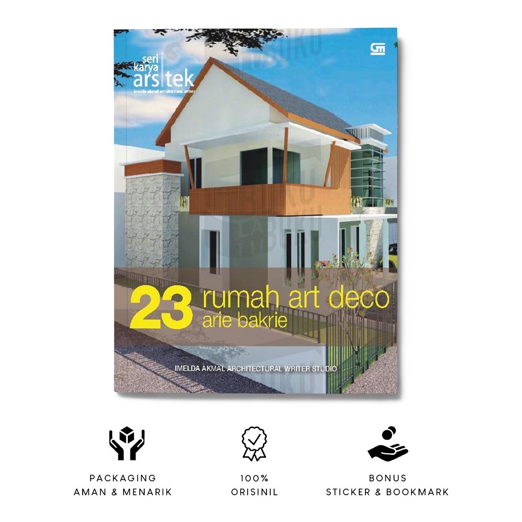 Jual Seri Karya Arsitek 23 Rumah Art Deco Arie Bakrie Imelda Akmal Indonesia Shopee Indonesia