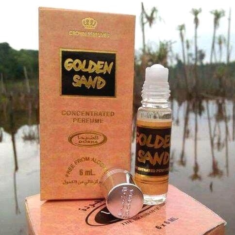 Minyak Wangi GOLDEN SAND Parfum DOBHA 6ml Roll On Non Alkohol