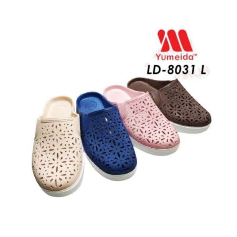 sandal sepatu slip on yumeida wanita
