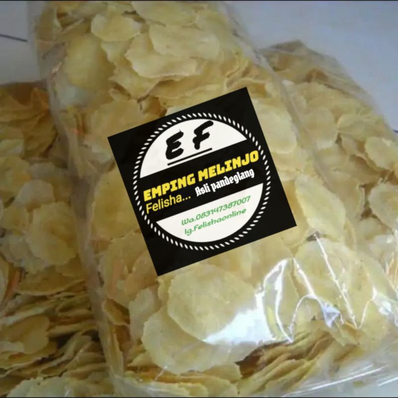 

EMPING MELINJO ASLI PANDEGLANG 1000 GRAM