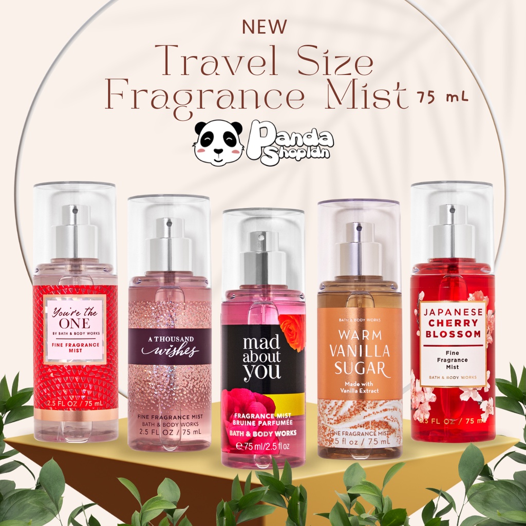 BBW Fragrance Mist Travel Size 75 mL