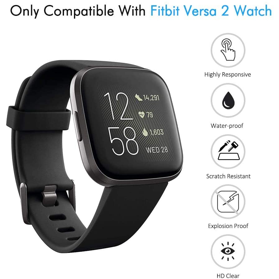 PET Anti gores screen guard FITBIT VERSA 2 Versa 2 LITE nano shock protector