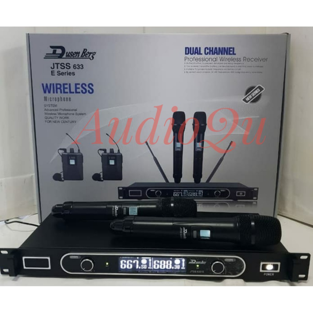 MICROPHONE WIRELESS DUSEN BERG JTSS 633 E / JTSS 633E