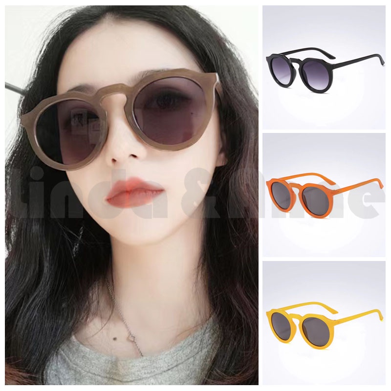 Kacamata Hitam Fashion Pria Dan Wanita Anti Uv Korean Import