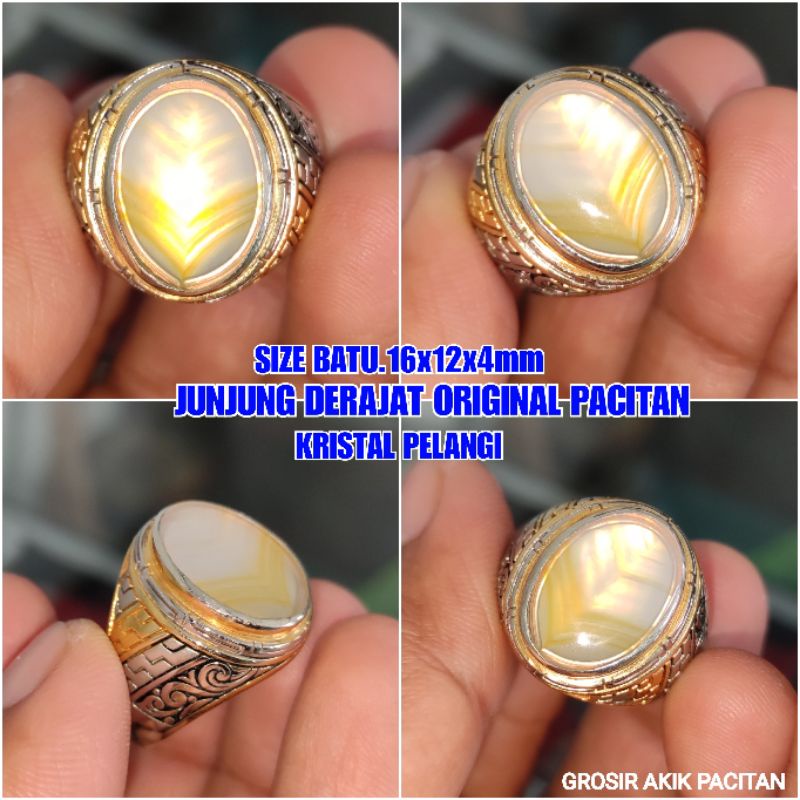 JUNJUNG DERAJAT PELANGI KRISTAL ORIGINAL PACITAN KRISTAL