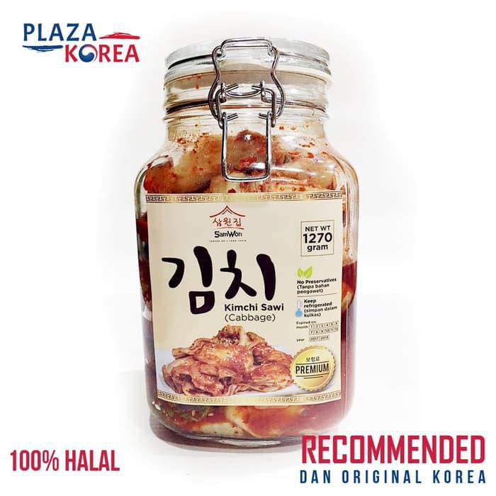 

UPDATE SAMWON - KIMCHI PREMIUM SAWI FRESH 1270 GRAM- MAKANAN KOREA GROSIR