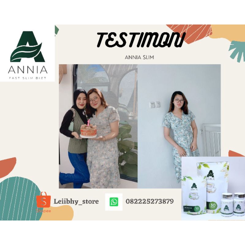 ANNIA SLIM DIET PAKET 30 (TURUN HINGGA 10-14 KG)