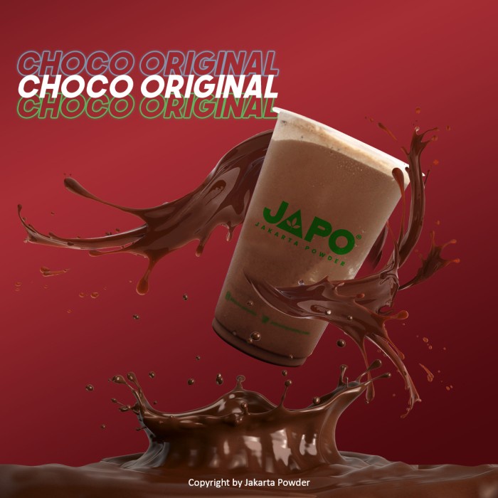 

Ge602G Bubuk Minuman Coklat - Choco Original - Dark Choco Ds5