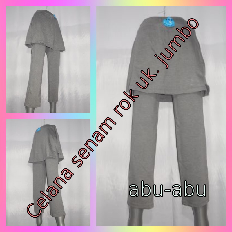 Celana senam, Celana senam wanita, Celana senam rok, Celana senam jumbo, Celana senam rok Tc spandek