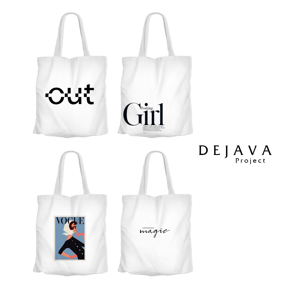 TOTEBAG ORIGINAL DEJAVA TERBARU KUALITAS TOTEBAG  KANVAS TERBAIK FASHION WANITA