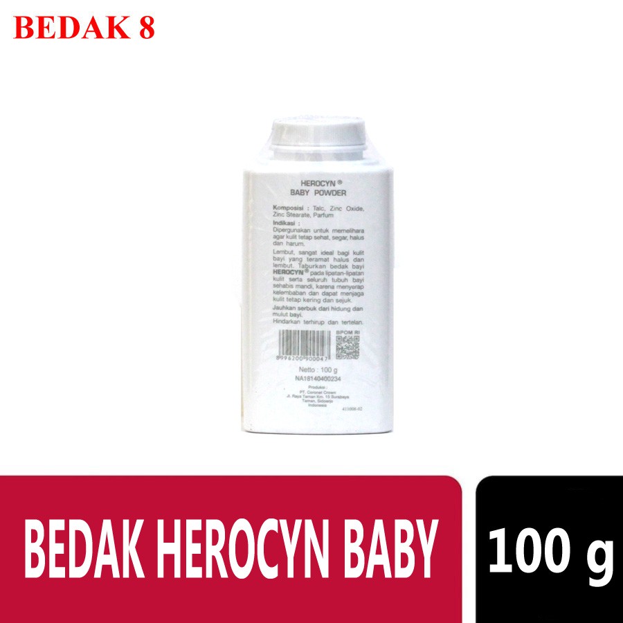 Bedak Herocyn Baby 100 gr