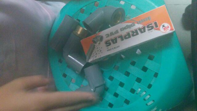 Nepel Selang Drat Luar 1 2 X 3 4 Kuningan