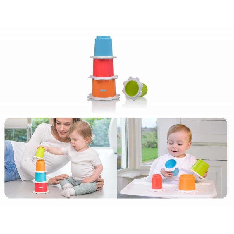 Kidsme Stacking Cups / Mainan Bayi Cup Susun