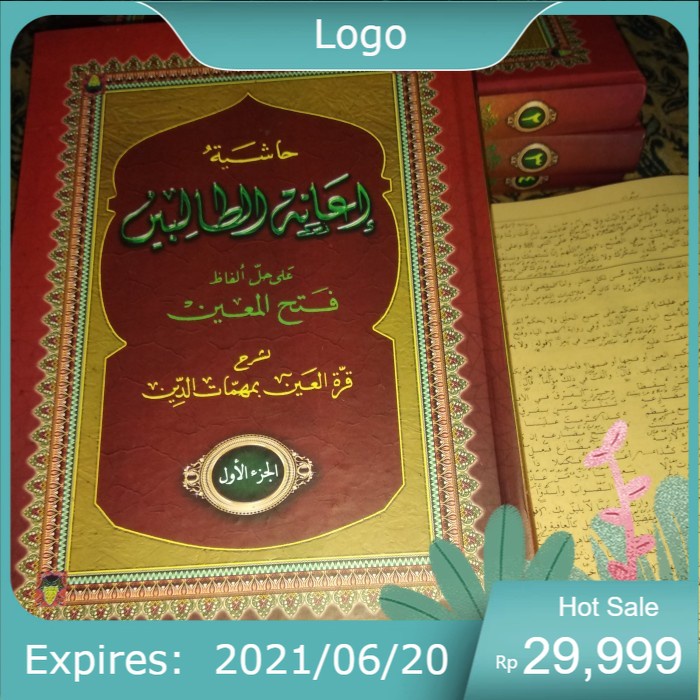 Kitab Ianatut / Ianah Tholibin Petuk Syarah Makna Pesantren