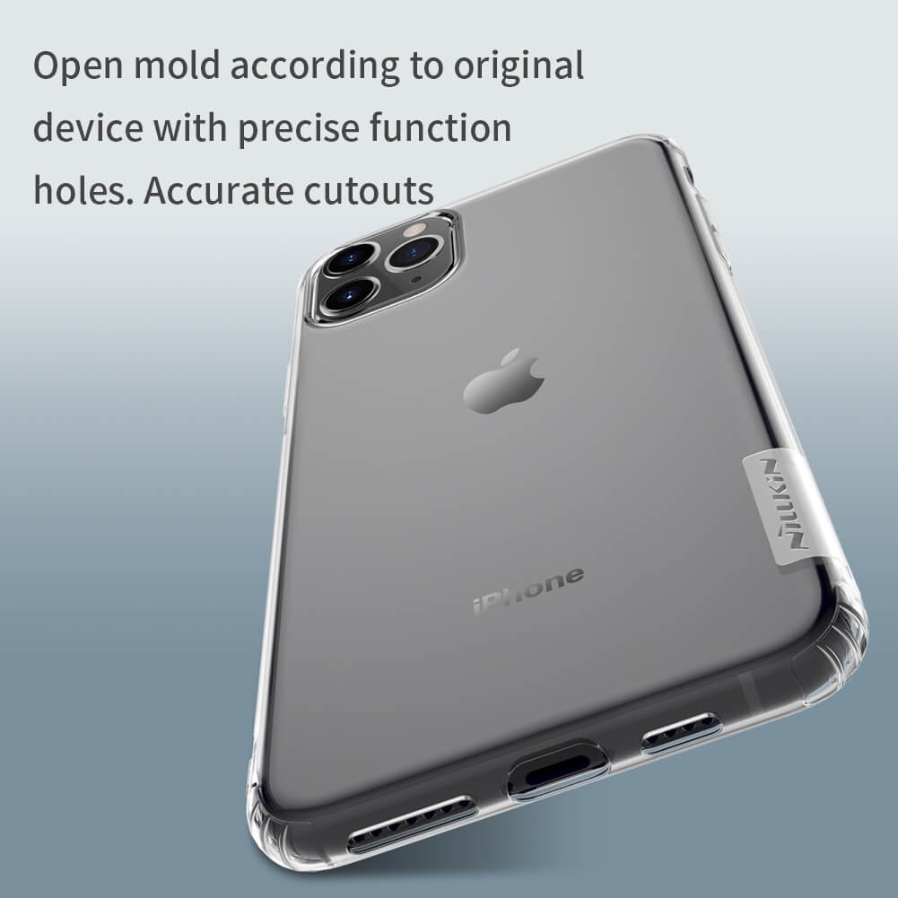 Case Apple iPhone 11 Pro Max 6.5 Softcase Transparan TPU Original
