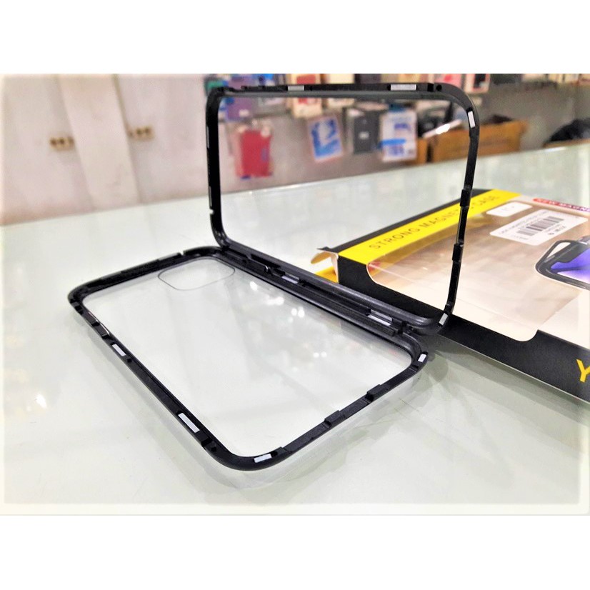 Case Magnetic Plus Tempered Glass iPhone 11 Pro