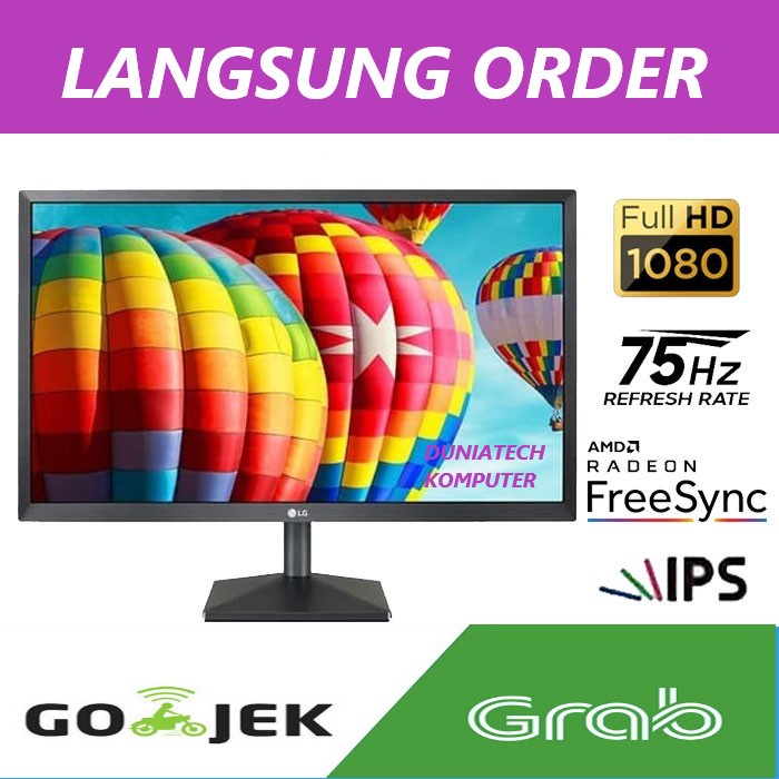 Jual Monitor LED LG 24MK430 / 24MK430H-B IPS Full HD 24" VGA HDMI ...