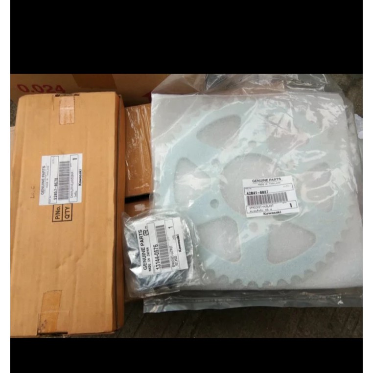 gear set er6 dan ninja 650