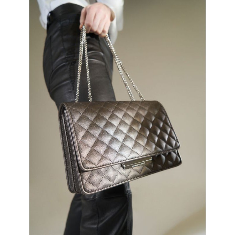 12.12 SALE | CK Quilted Shoulder Bag