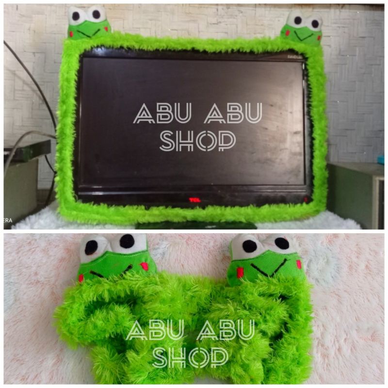 Bando Tv LED LCD Tabung Karakter Animasi Ukuran 21-32 Inch, Bando Tv Bulu Rasfur
