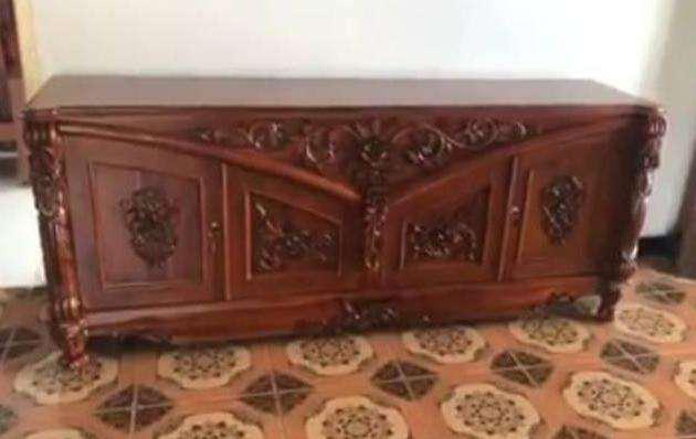 Bufet Ukir,bufet Jati, Bufet Kupu Kupu, Mebel Jepara, Furniture