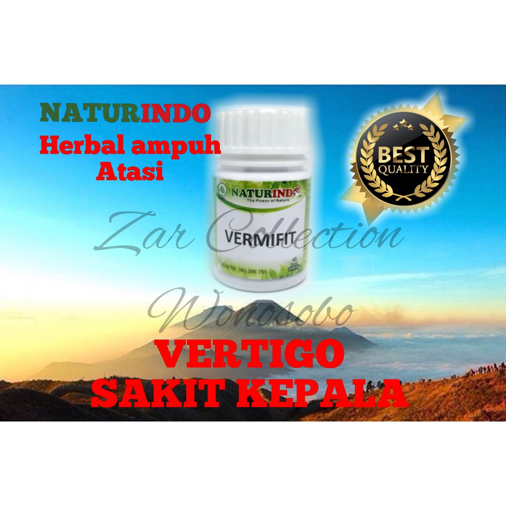 Obat herbal VERMIFIT (special ampuh atasi vertigo)