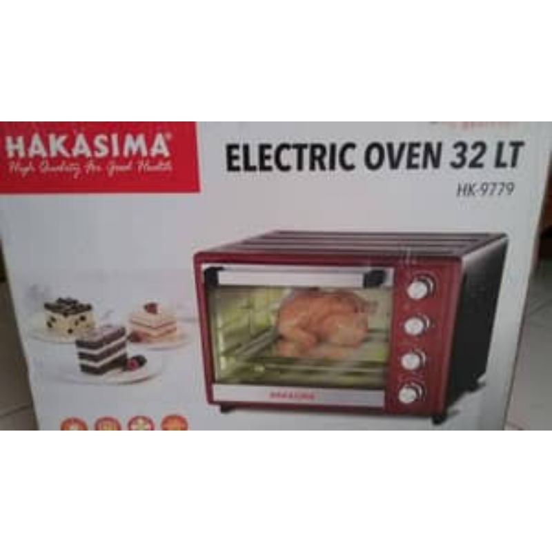 Hakasima Electric Oven 32 Lt PROMO 12.12